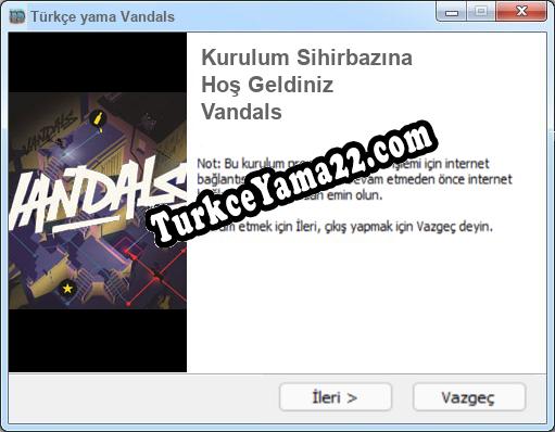 Vandals oyunun tam çevirisi