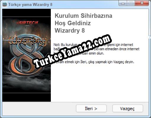 Wizardry 8 oyunun tam çevirisi