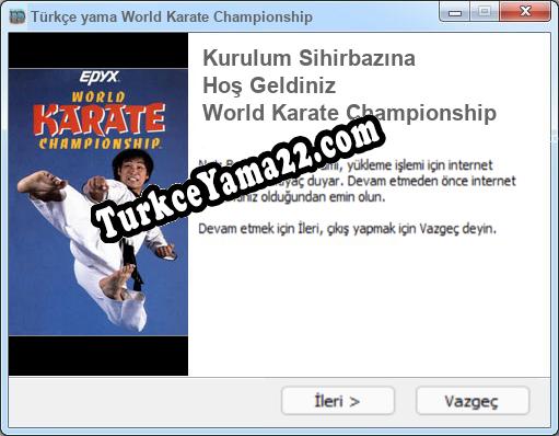 World Karate Championship oyunun tam çevirisi