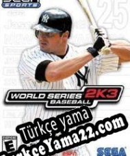 World Series Baseball 2K3 Türkçe yama