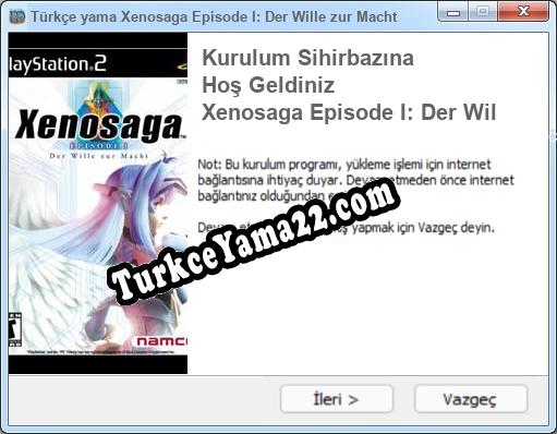 Xenosaga Episode I: Der Wille zur Macht oyunun tam çevirisi